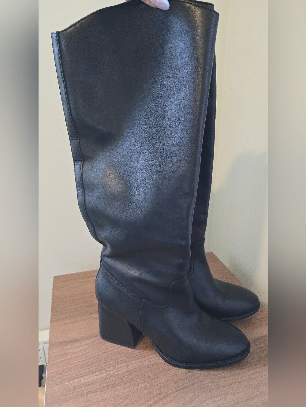Size 8 Vince Camuto Boots | Leila Block Heel Knee High